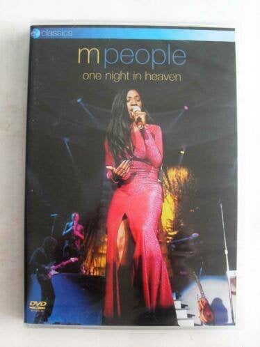M People - One night in heaven (originele dvd) NIEUW !!!, Alle leeftijden, Ophalen of Verzenden, Nieuw in verpakking, Concert