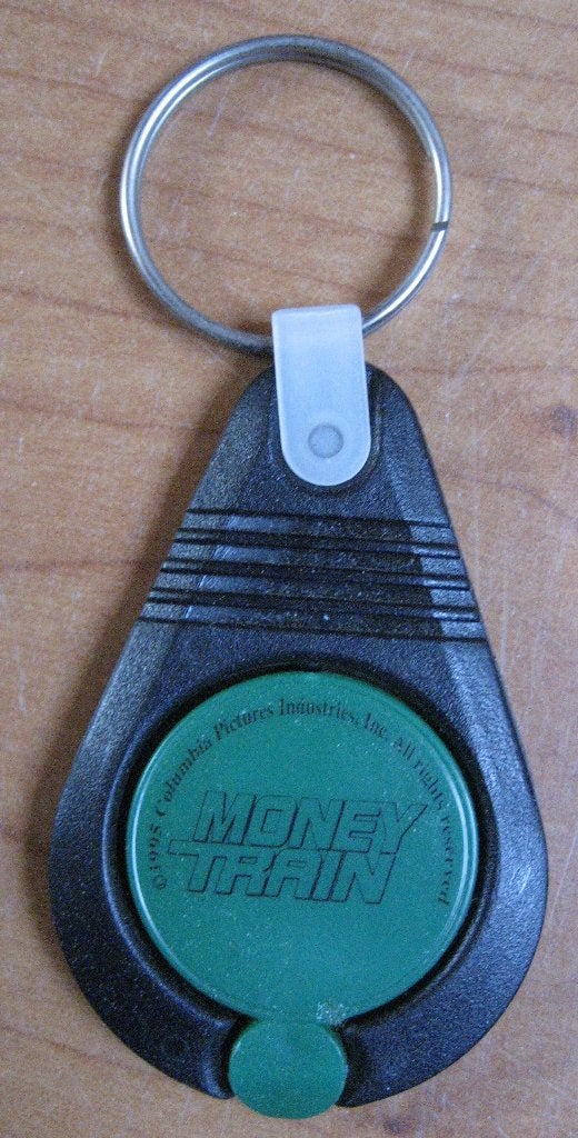 Sleutelhanger Money Train - Vintage Film Merchandise, Ophalen of Verzenden, Nieuw, Overige typen