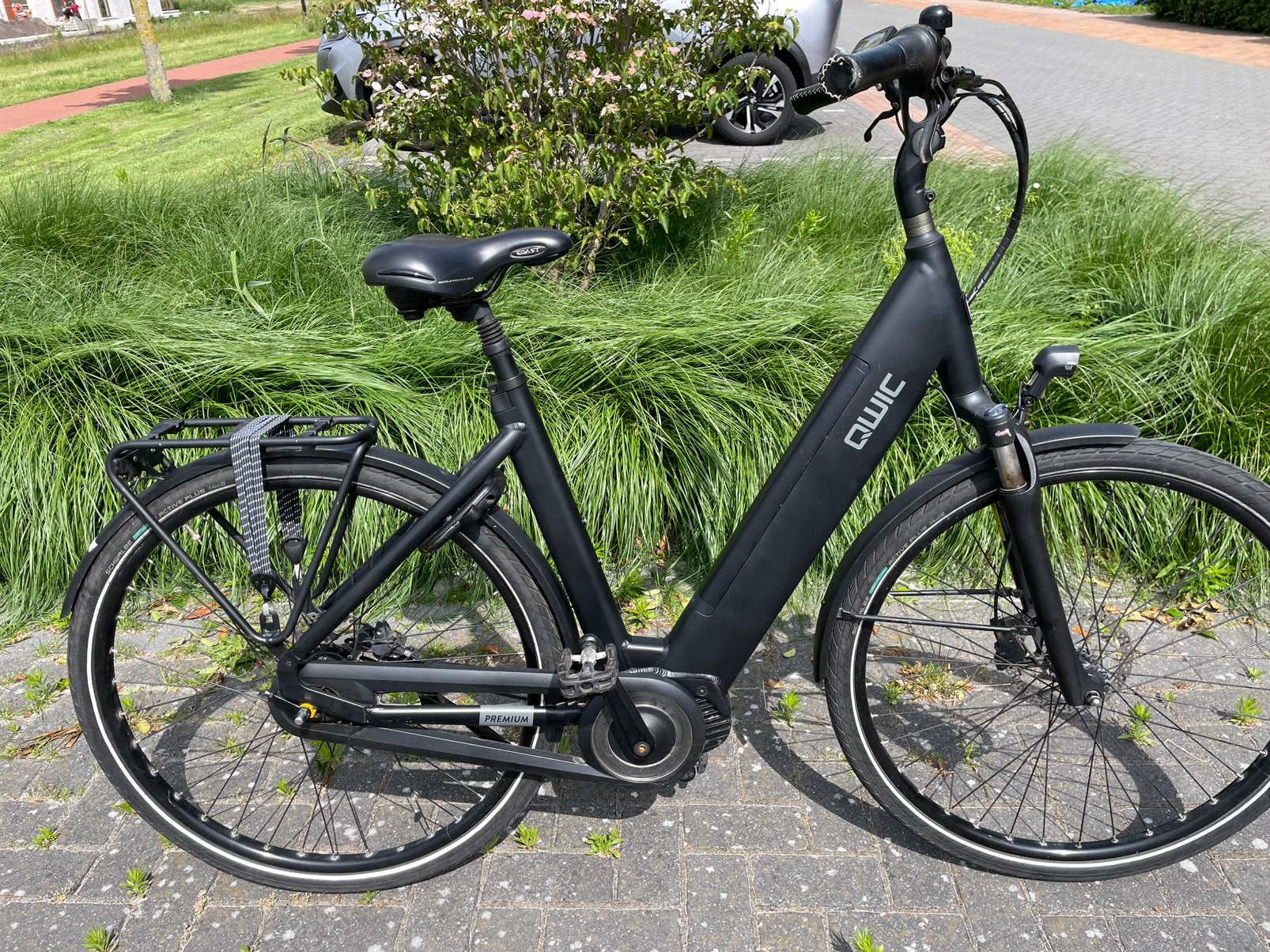 Qwic MN7 Premium, elektrische fiets, middenmotor, 51 tot 55 cm, Ophalen, Zo goed als nieuw