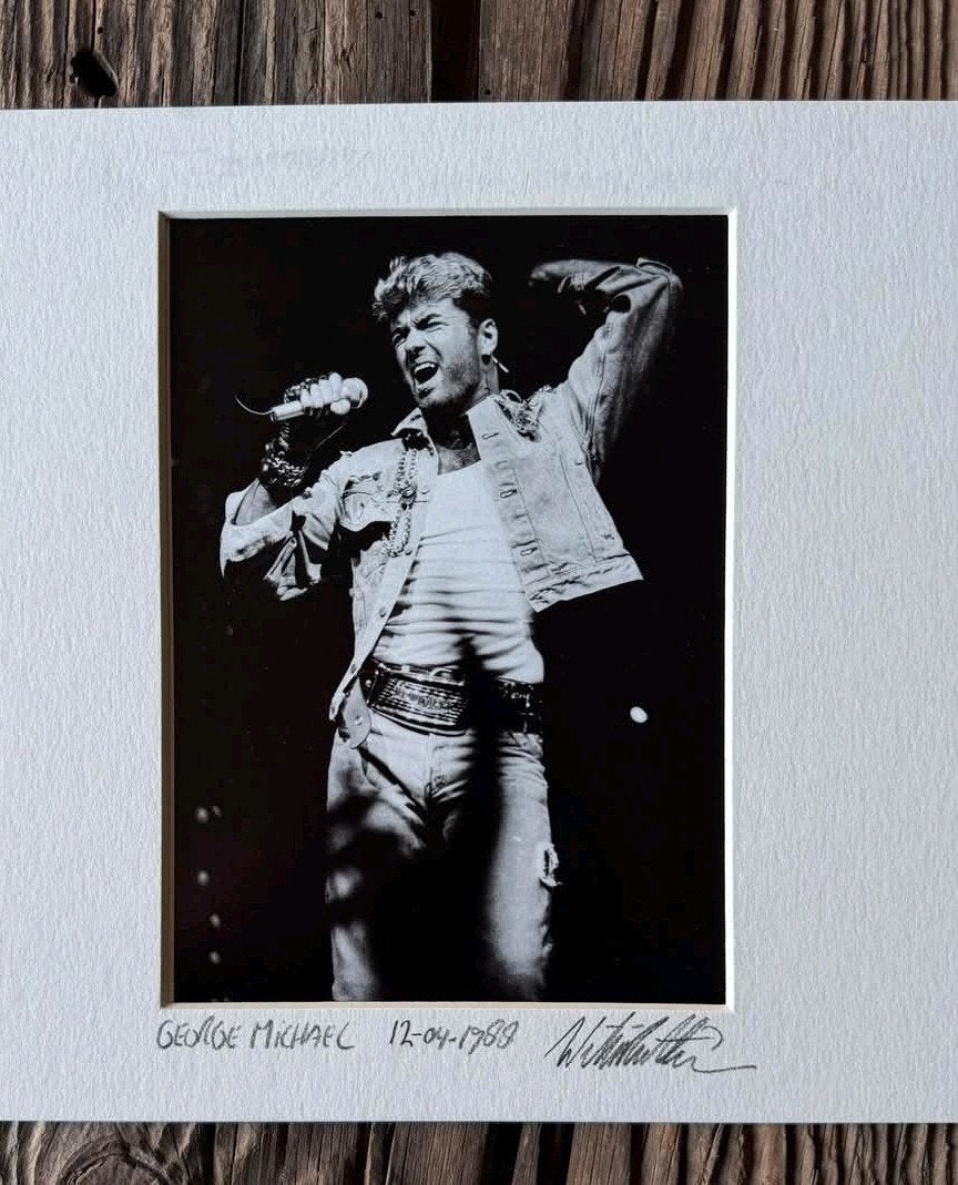 Unieke George Michael Limited Edition Print (1988), Antiek en Kunst, Ophalen of Verzenden