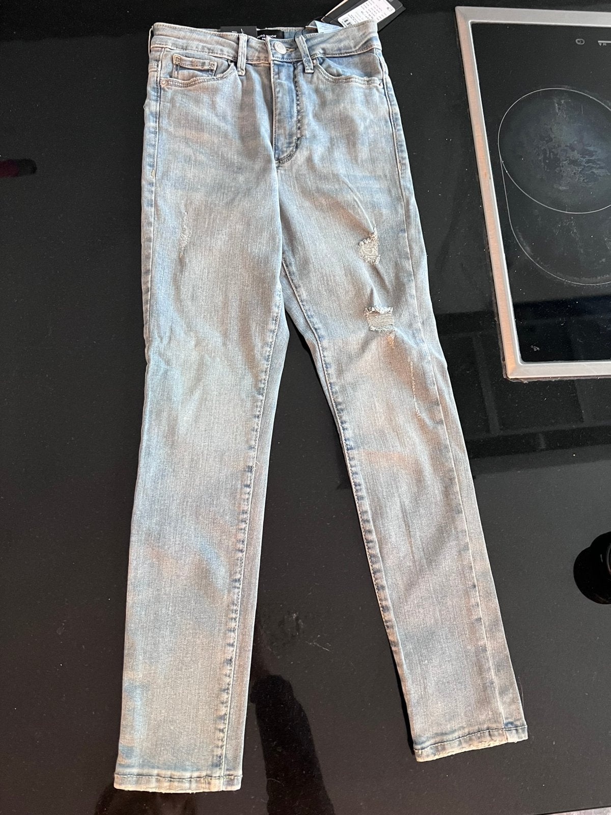 Veramoda spijkerbroek meisje  XS/28, Kleding | Dames, Spijkerbroeken en Jeans, Ophalen of Verzenden, Nieuw, Blauw, Overige jeansmaten