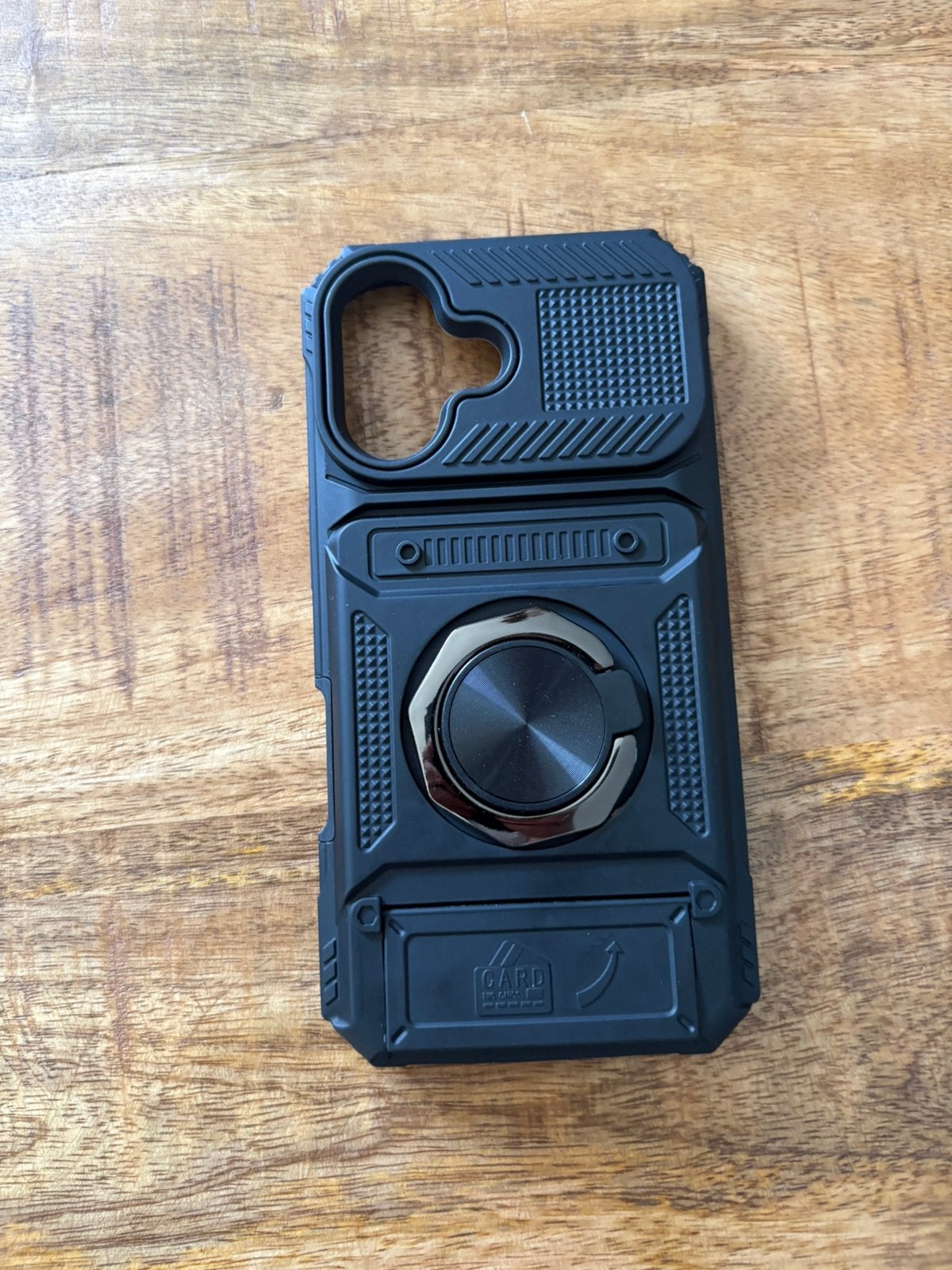 Telefoon hoesje i phone 16, Kunststof, Zwart, IPhone 16, Nieuw