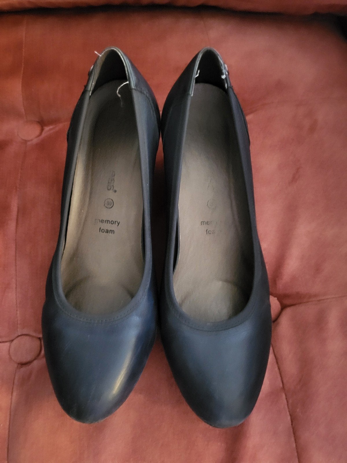 donkerblauwe damesschoenen maat 39, Kleding | Dames, Schoenen, Ophalen of Verzenden, Zo goed als nieuw, Blauw, Sneakers of Gympen