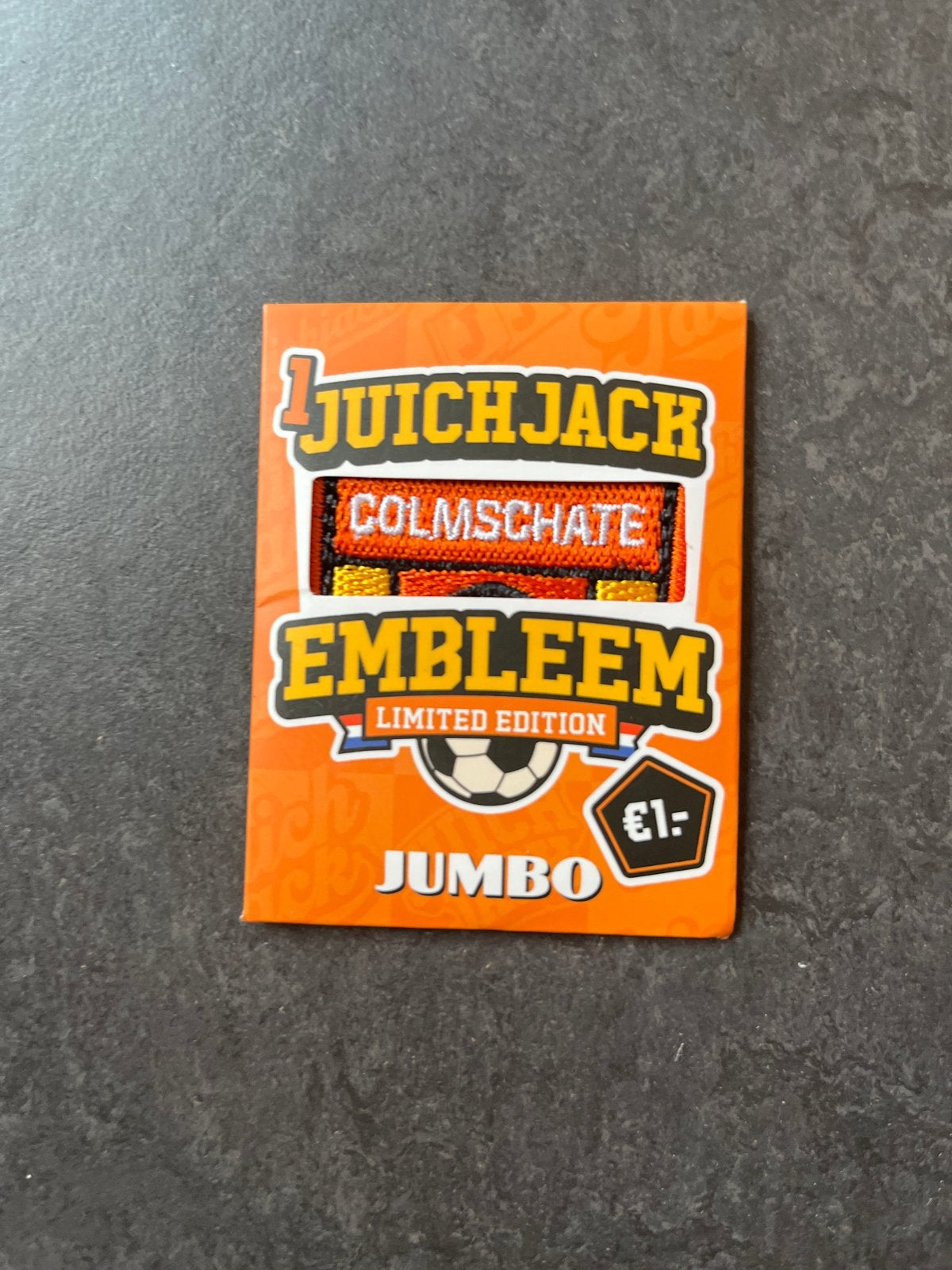 Jumbo Juichjack Embleem Colmschate Limited Edition, Jumbo, Ophalen of Verzenden