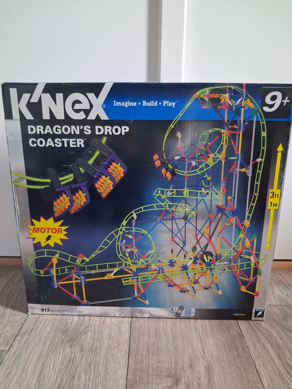 K'nex Dragon's Drop Coaster, compleet., Ophalen of Verzenden, Zo goed als nieuw, K'nex