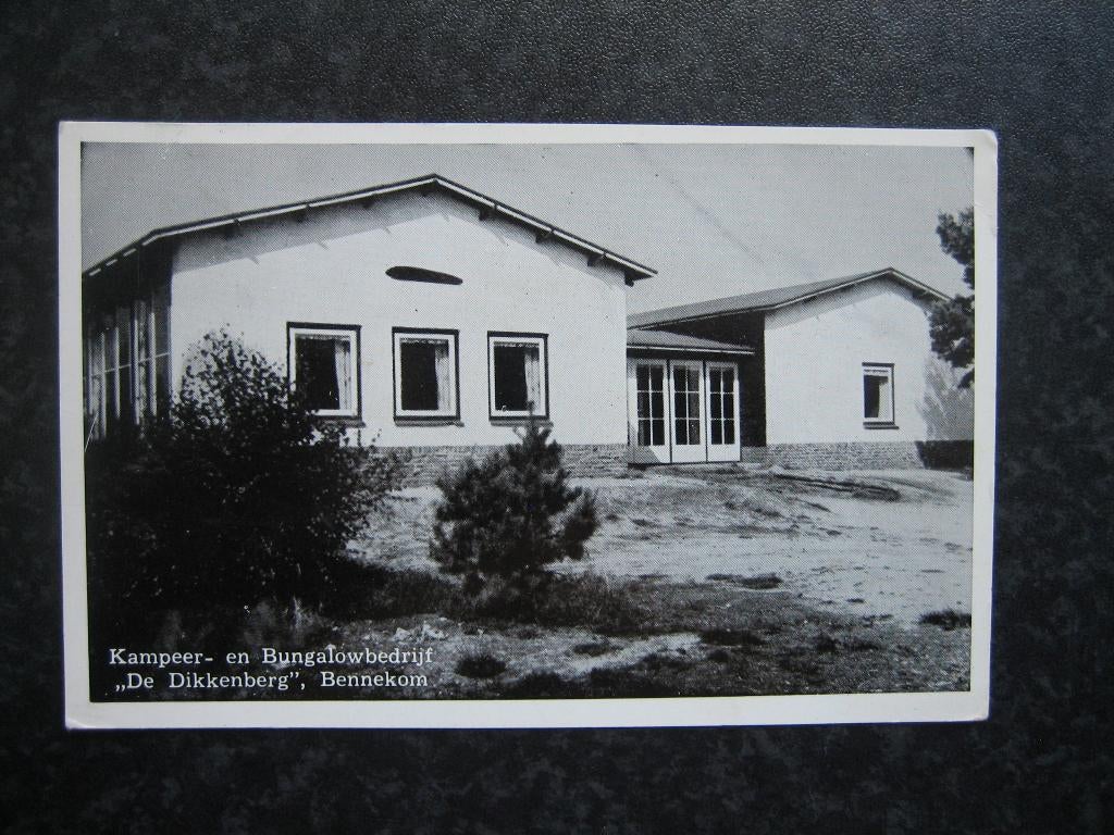 BENNEKOM Kampeer en bungalowbedrijf De Dikkenberg b, Ophalen of Verzenden, 1940 tot 1960, Gelderland