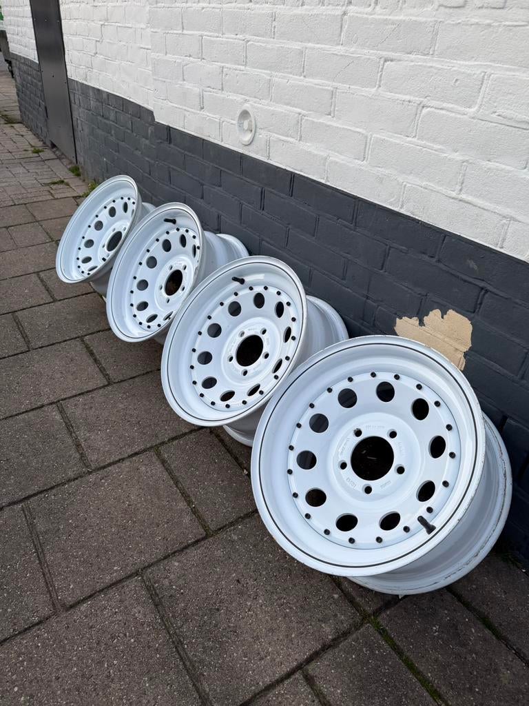 Usa witte velgen rare 5x114.3 tuning 4x4 superior america us, Auto-onderdelen, Banden en Velgen, Gebruikt, 15 inch, Velg(en), Ophalen of Verzenden
