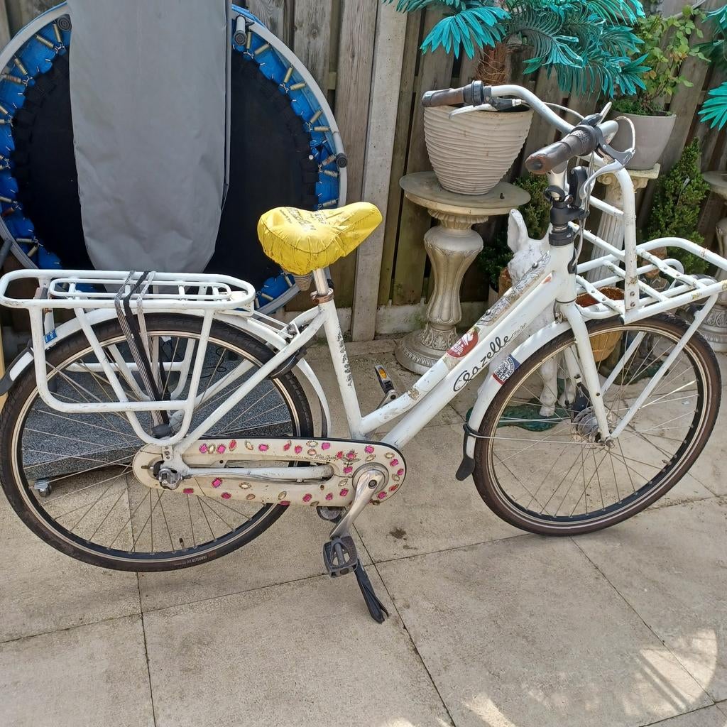 Damesfiets  gazelle miss grace  65€, Fietsen en Brommers, Fietsen | Dames | Damesfietsen, Ophalen, Gebruikt, 47 tot 50 cm, Versnellingen