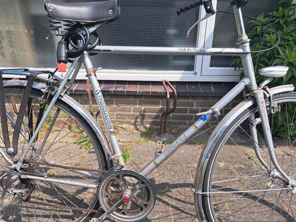 Klassieke Juncker Tour de France fiets 2x5 versnellingen, Ophalen, Gebruikt, Overige merken, Versnellingen