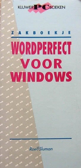 Wordperfect voor Windows - zakboekje, Ophalen of Verzenden, Zo goed als nieuw, Internet of Webdesign