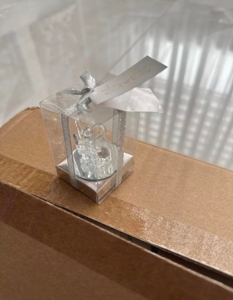 24x bedankjes in de vorm van een zwaan, Verzamelen, Beelden en Beeldjes, Ophalen of Verzenden, Zo goed als nieuw, Dier