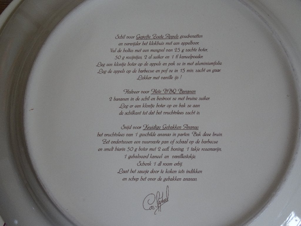 Servies, Jet (by Ter Steege), BARBECUE LIFE, als nieuw, Overige typen, Ophalen of Verzenden, Zo goed als nieuw, Overige stijlen