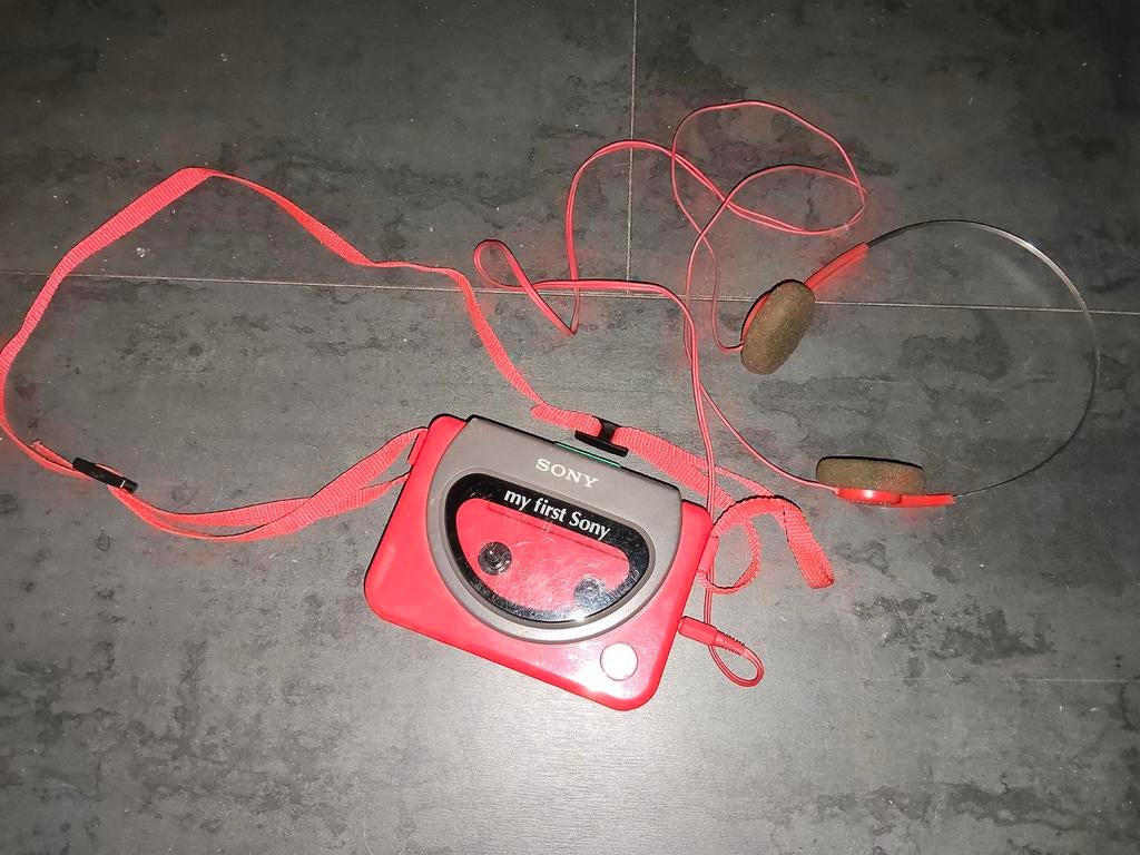 Sony Walkman "My First Sony" met koptelefoon, Ophalen of Verzenden, Walkman