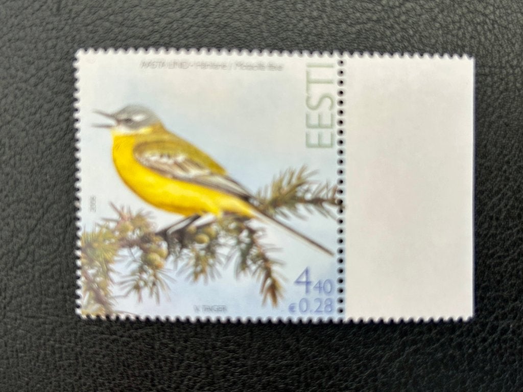 Gele kwikstaart - Estland - 2006, Verzenden, Postfris, Dier of Natuur