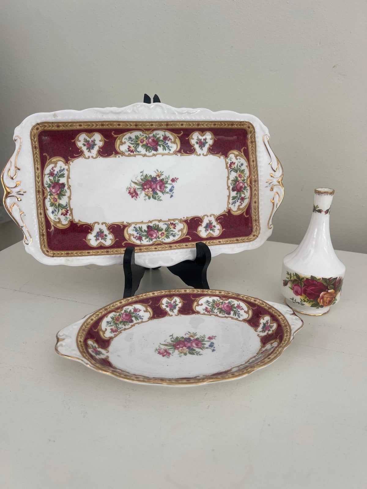Royal Albert Lady Hamilton & Old Country Roses Set, Ophalen of Verzenden
