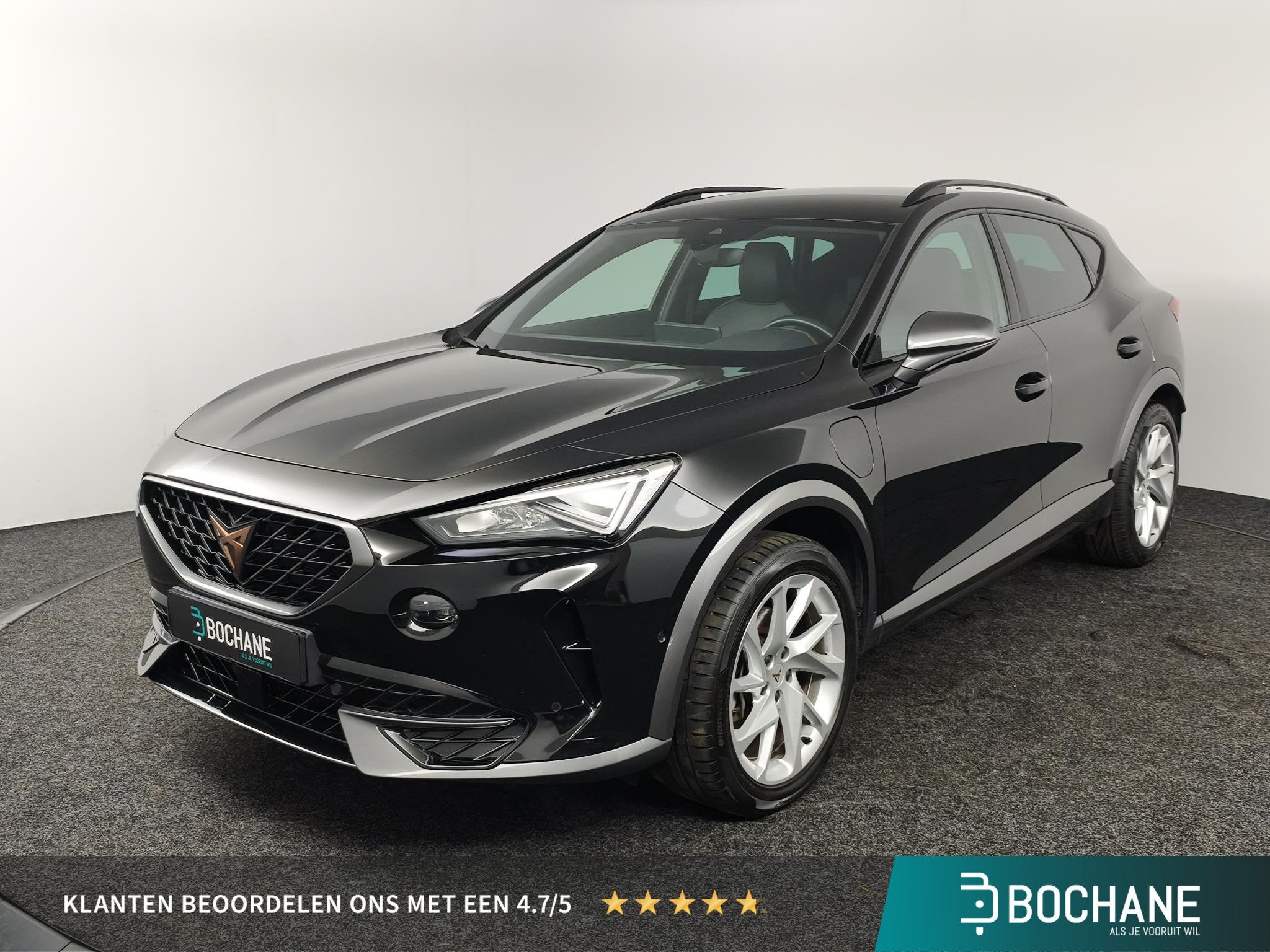 CUPRA Formentor 1.4 TSI e-Hybrid Essential | SOH 98,9% | Ach, Auto's, Stof, Gebruikt, 4 cilinders, Zwart