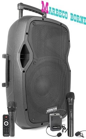 Mobiele luidspreker, Speaker, UHF Micro, Bodypack, AP1200PA, Audio, Tv en Foto, Luidsprekers, Overige merken, Vonyx, Overige typen