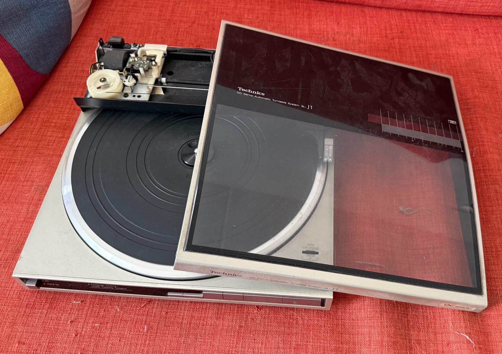 Technics Platenspeler SL-J1 - Compact en Automatisch, Audio, Tv en Foto, Platenspelers, Gebruikt, Platenspeler, Technics, Automatisch