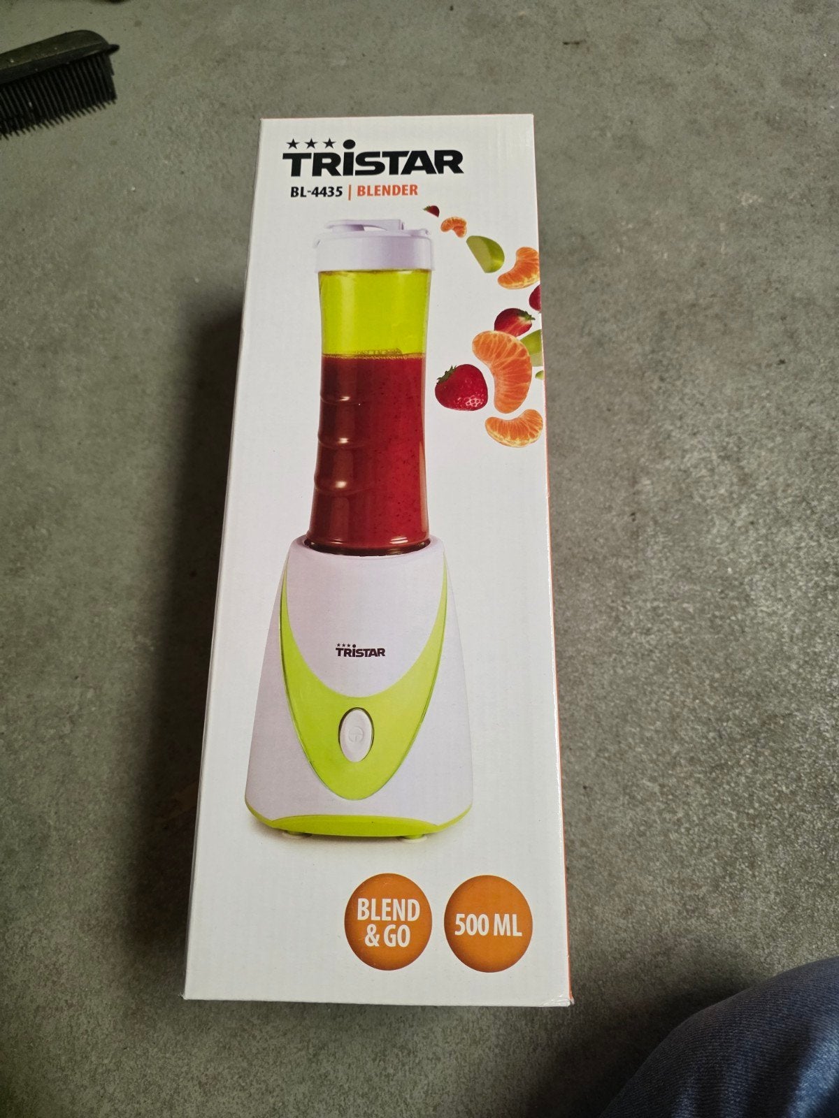 Tristar BL-4435 Blender - Blend & Go - 500 ml, Witgoed en Apparatuur, Ophalen, Nieuw, Blender to go