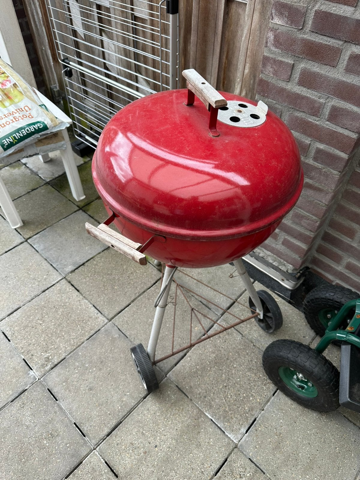 Weber bbq, Ophalen, Gebruikt