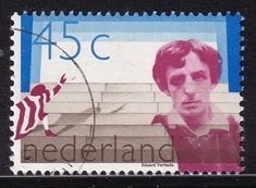 2986 - Nederland nvph 1166 gestempeld , Eduard Verkade , act, Postzegels en Munten, Postzegels | Nederland, Gestempeld, Na 1940
