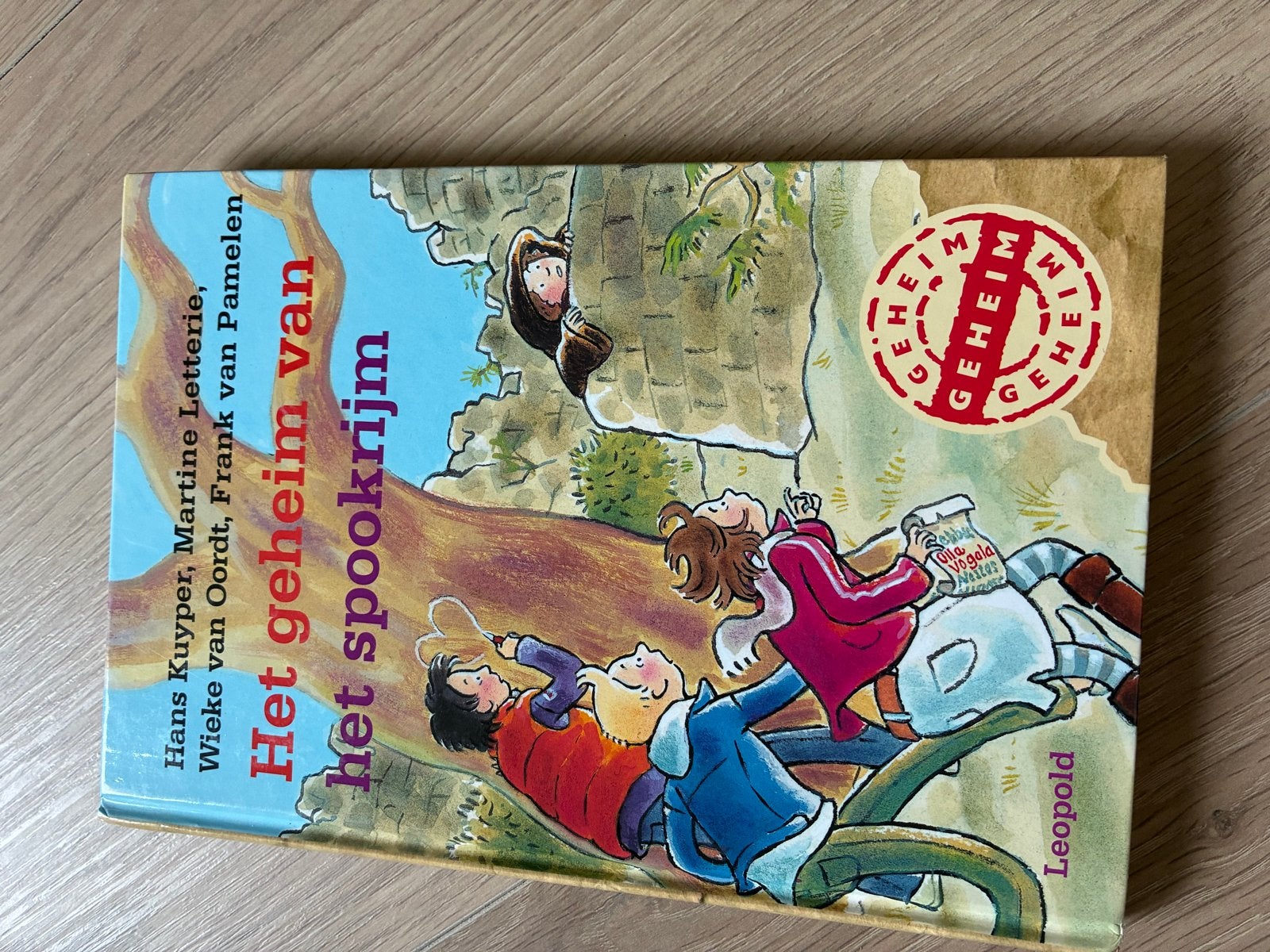 Het geheim van het spookrijm - Kinderboek Leopold, Ophalen of Verzenden, Gelezen, Fictie algemeen