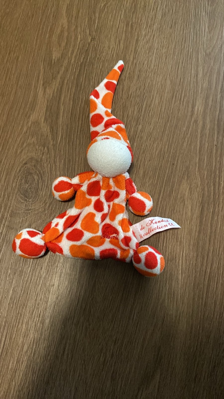 Tiamo popje oranje rood wit, Ophalen of Verzenden, Gebruikt, Overige typen