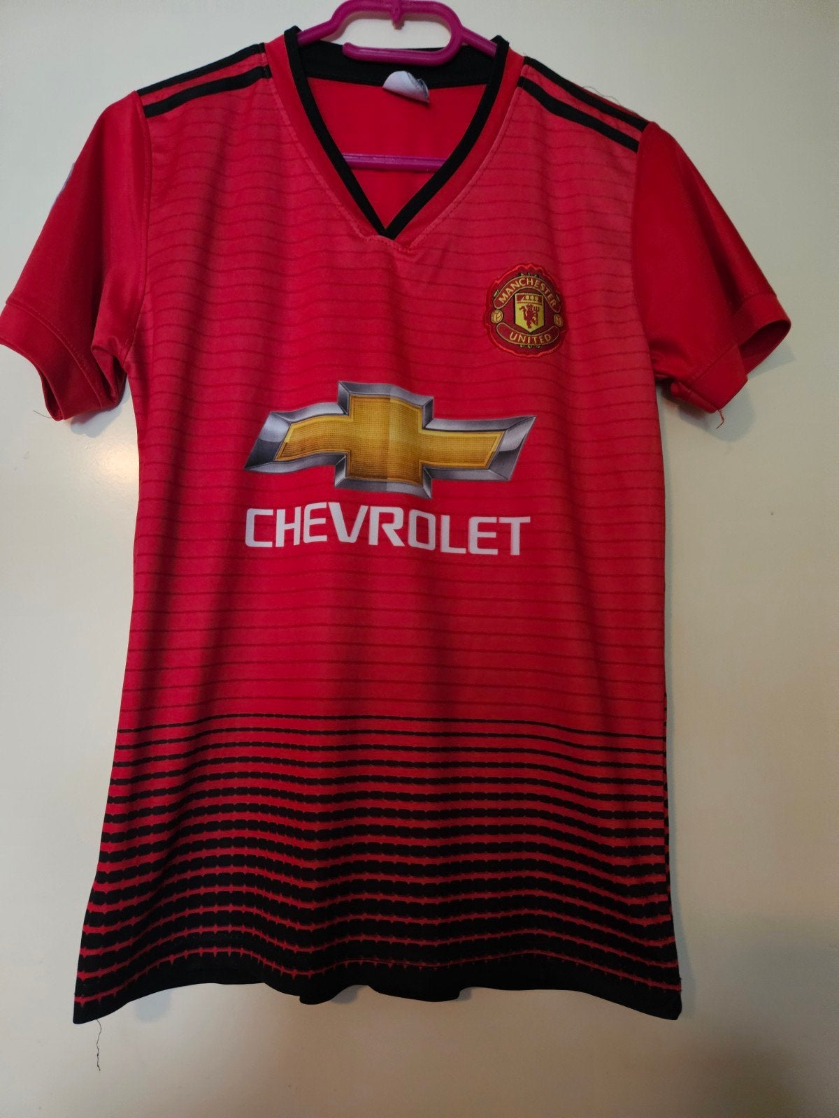 Manchester United Thuis Voetbalshirt, Ophalen of Verzenden, Gebruikt, Jongen of Meisje, Shirt of Longsleeve
