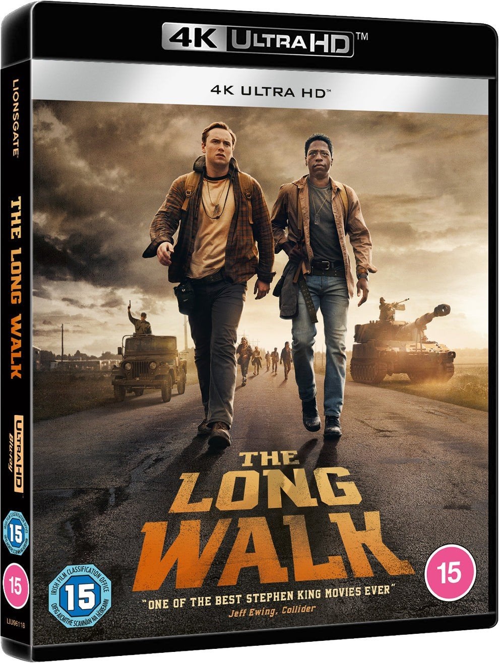 The Long Walk 4K UHD/Ultra HD Blu-Ray UK IMDb 7.1 Seal, Cd's en Dvd's, Engels, Vanaf 16 jaar, Film, Engels