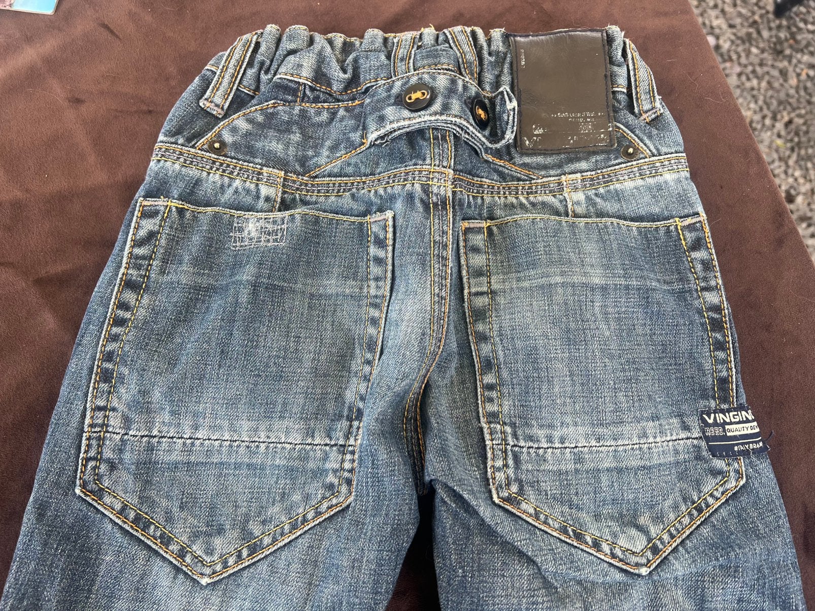 Vingino spijkerbroek maat 4, Kinderen en Baby's, Kinderkleding | Maat 104, Ophalen of Verzenden, Jongen, Broek