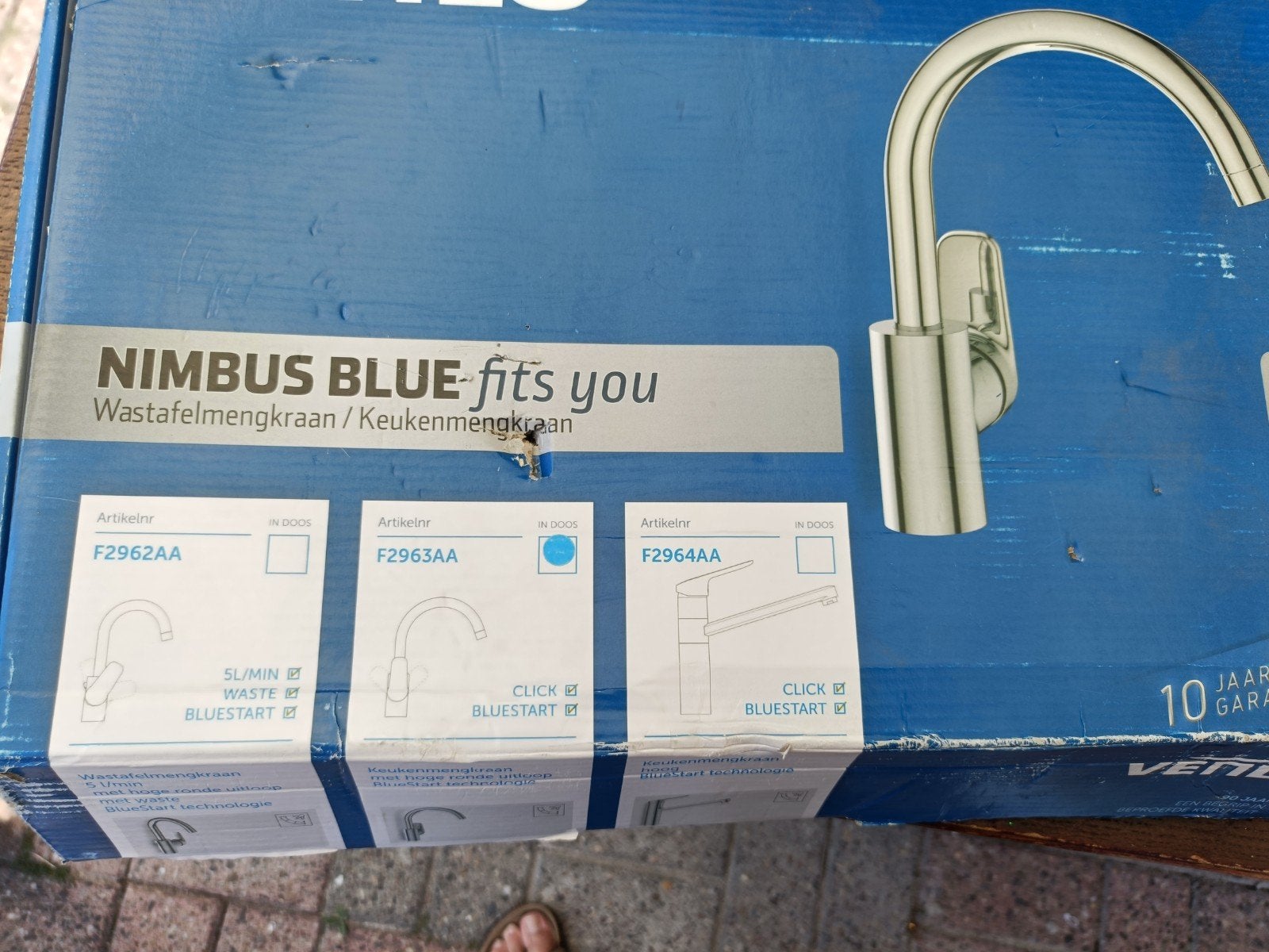 Grohe Euroeco wastafelmengkraan F2962AA nieuw in doos, Ophalen of Verzenden, Nieuw, Chroom, Kraan