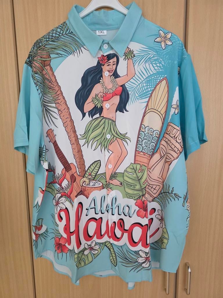 ALOHA HAWAÏAN Overshirt, Verzenden, Nieuw, Overige halswijdtes