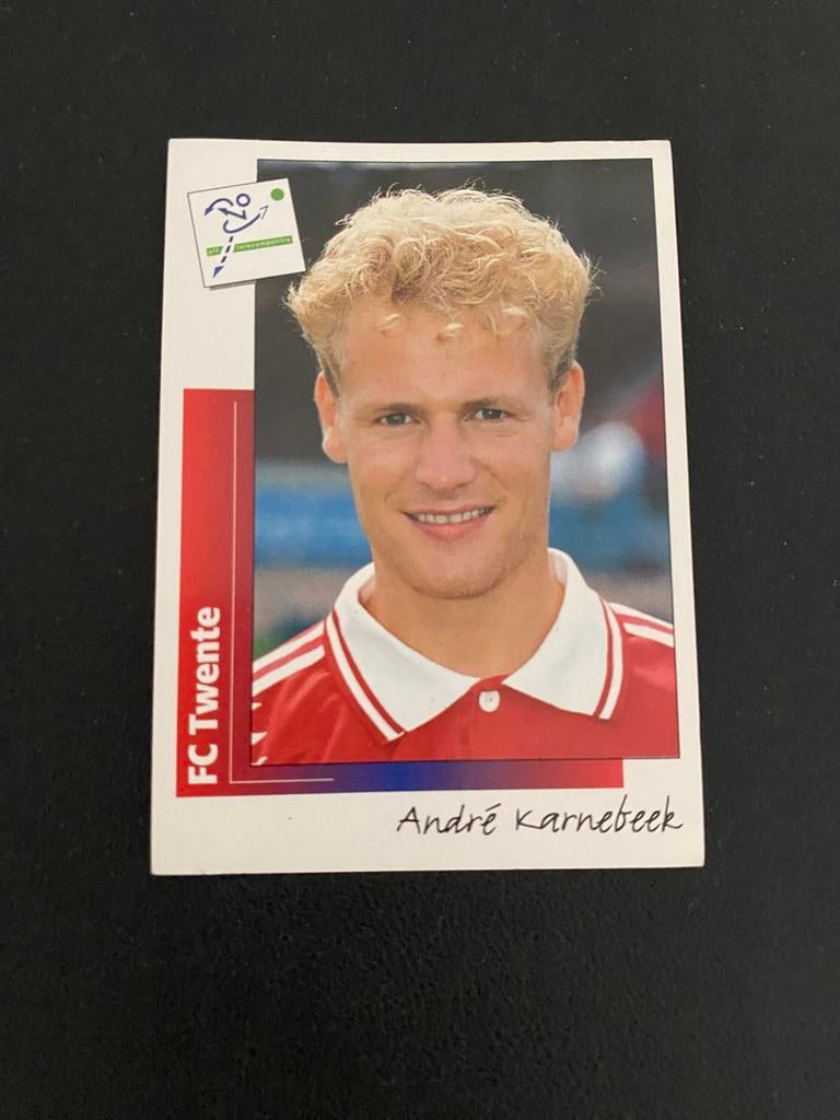Andre Karnebeek - FC Twente - Panini Voetbal 96, Ophalen of Verzenden, Zo goed als nieuw, Vitesse, Poster, Plaatje of Sticker