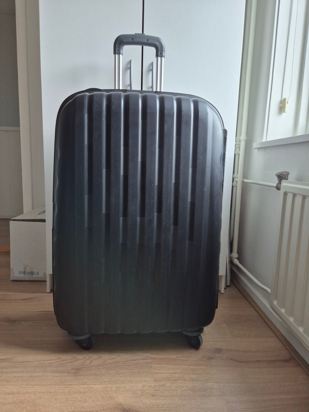Grote hardschalen Check-In reiskoffer (80x55x33 cm), Sieraden, Tassen en Uiterlijk, Koffers, Gebruikt, Hard kunststof, 45 tot 55 cm