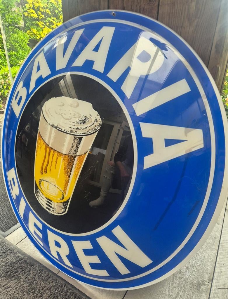 Bavaria lichtbord 75 cm, Verzamelen, Merken en Reclamevoorwerpen, Ophalen of Verzenden