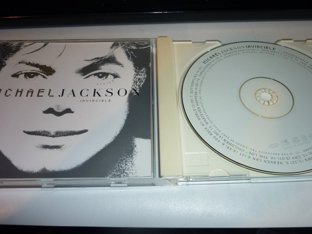 Michael Jackson de cd invincible, Verzenden, Zo goed als nieuw
