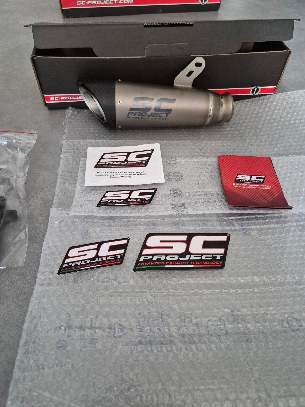 SC Project S1 Demper Uitlaat Motorfiets, Ophalen of Verzenden