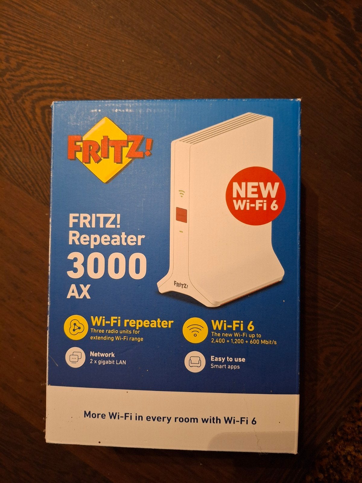 Fritz! Repeater 3000 AX - Wi-Fi 6 voor optimaal bereik, Ophalen of Verzenden, Zo goed als nieuw, Fritz!