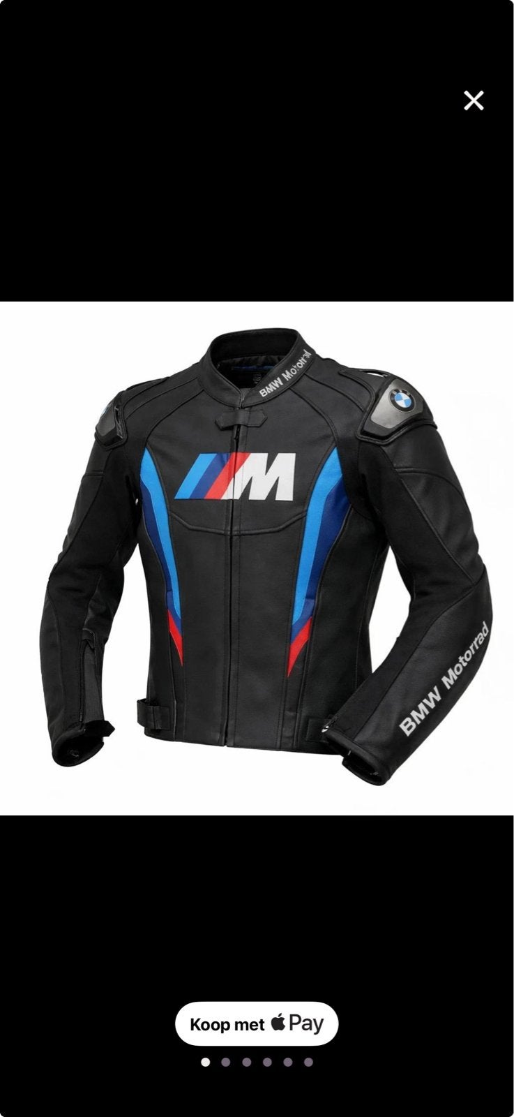 BMW Motorrad M Race leren motorjas, Motoren, Ophalen of Verzenden, Nieuw zonder kaartje, Dames, Jas | leer