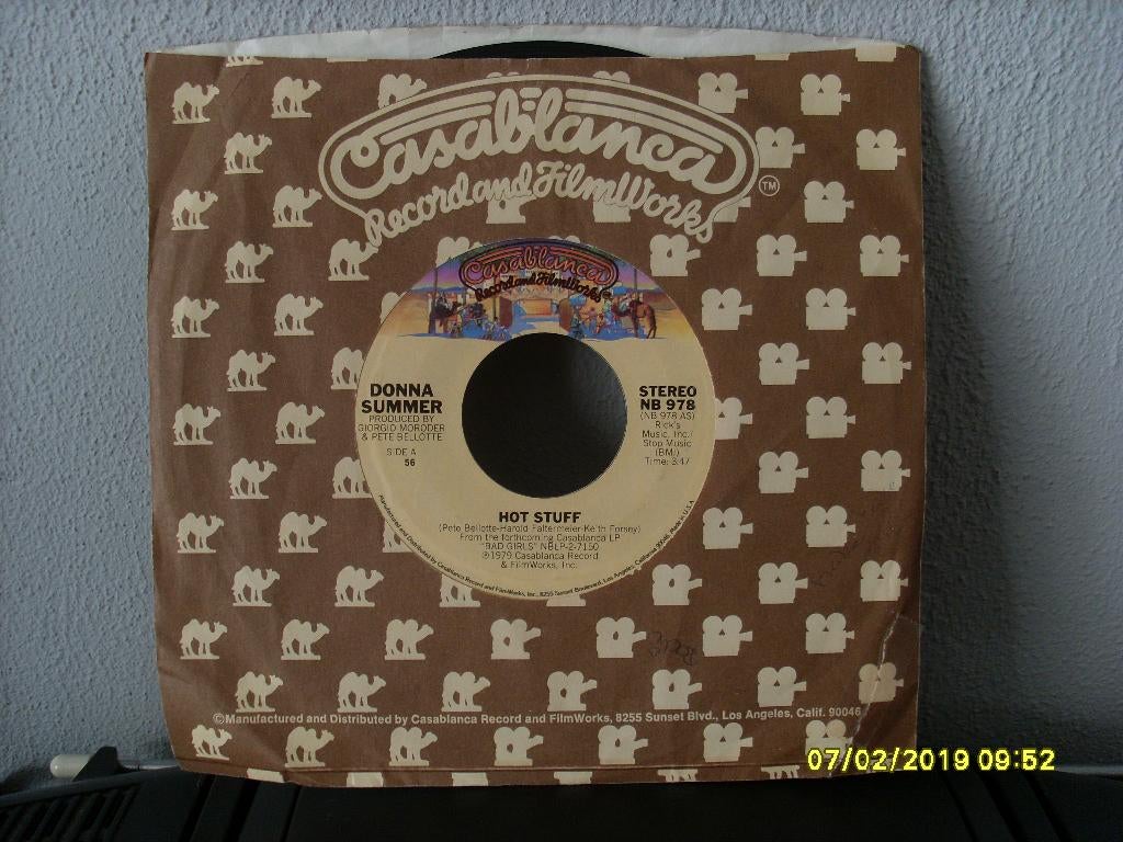 Donna Summer - Hot Stuff ----2488, Gebruikt, Verzenden, 7 inch, Single