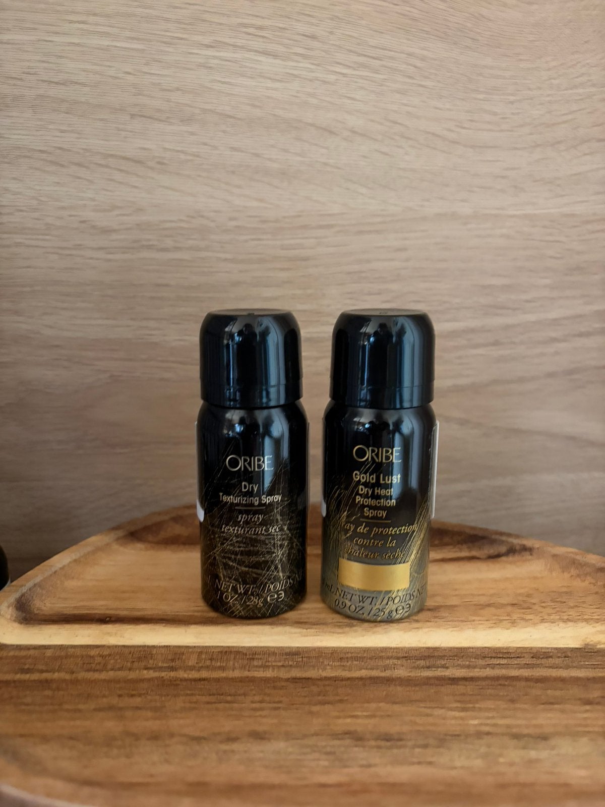 Oribe Dry Texturizing & Gold Lust dry heat spray, Verzenden, Nieuw, Gel, Wax, Haarlak of Mousse