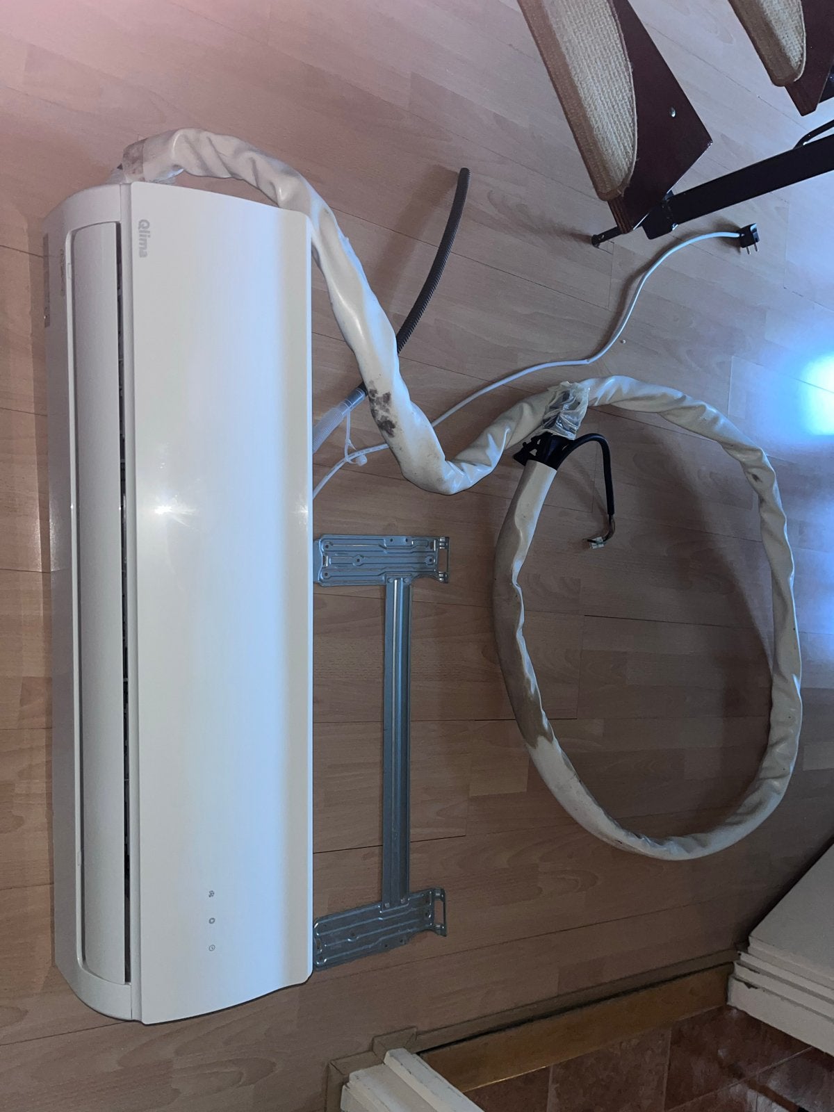 Qlima SC 3348 Split Airconditioner - Koelen en Verwarmen, Witgoed en Apparatuur, Gebruikt, 3 snelheden of meer, Ophalen of Verzenden