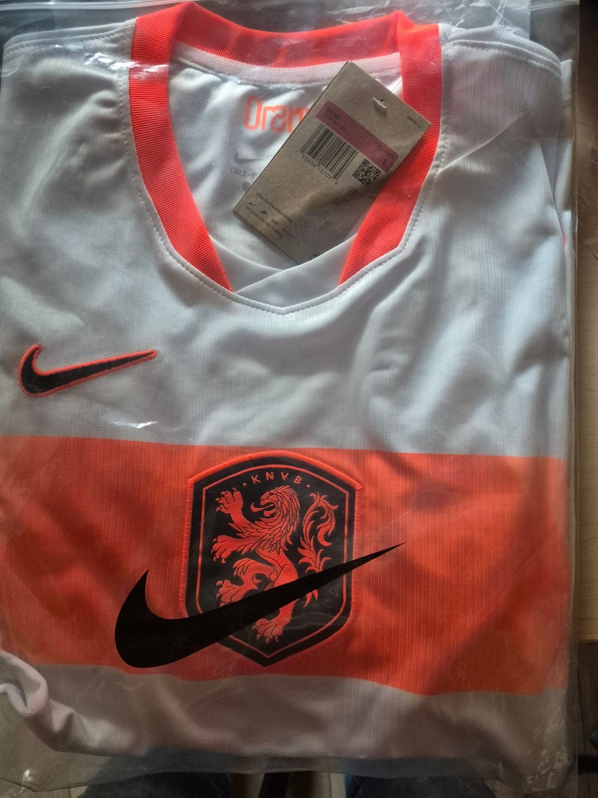 KNVB Oranje Thuisshirt Nike Maat L Nieuw, Maat L, Ophalen of Verzenden, Nieuw, Shirt