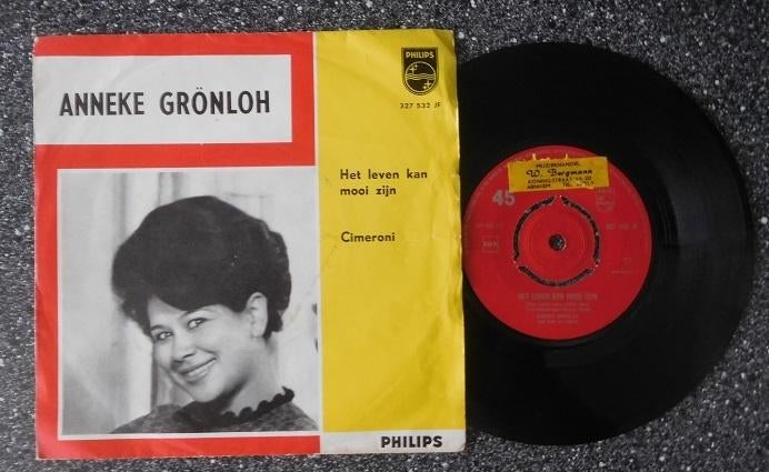 Anneke Gröhnloh - het leven kan mooi zijn  cimeroni, Cd's en Dvd's, Vinyl | Nederlandstalig, Ophalen of Verzenden, Zo goed als nieuw