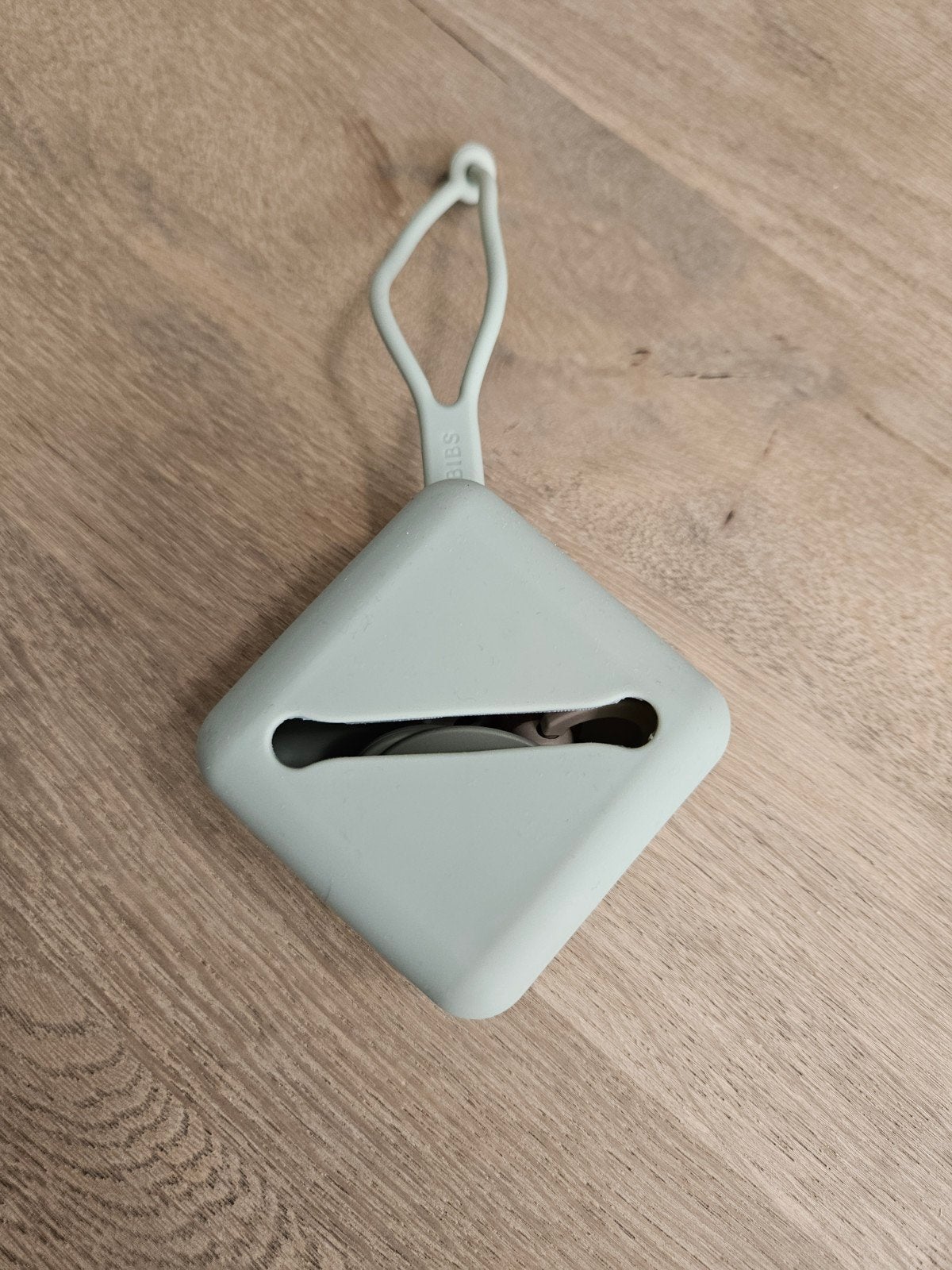 BIBS speenhouder/speendoosje in mintgroen, Ophalen, Zo goed als nieuw