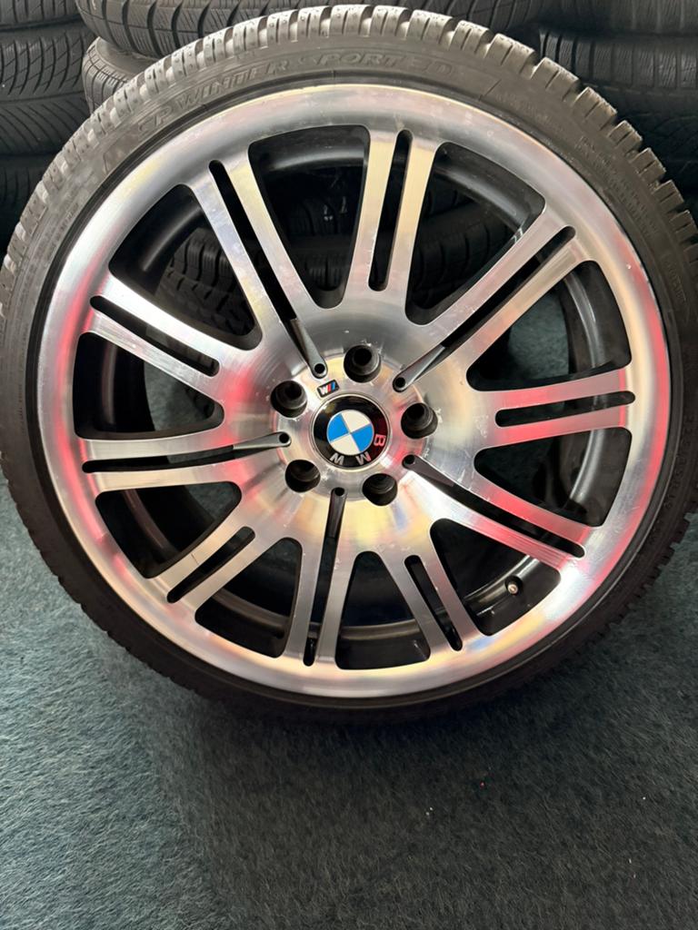 Bmw M3 E46 breedset orginele velgen nw winterbanden, Auto-onderdelen, Banden en Velgen, Ophalen of Verzenden, 18 inch, Winterbanden