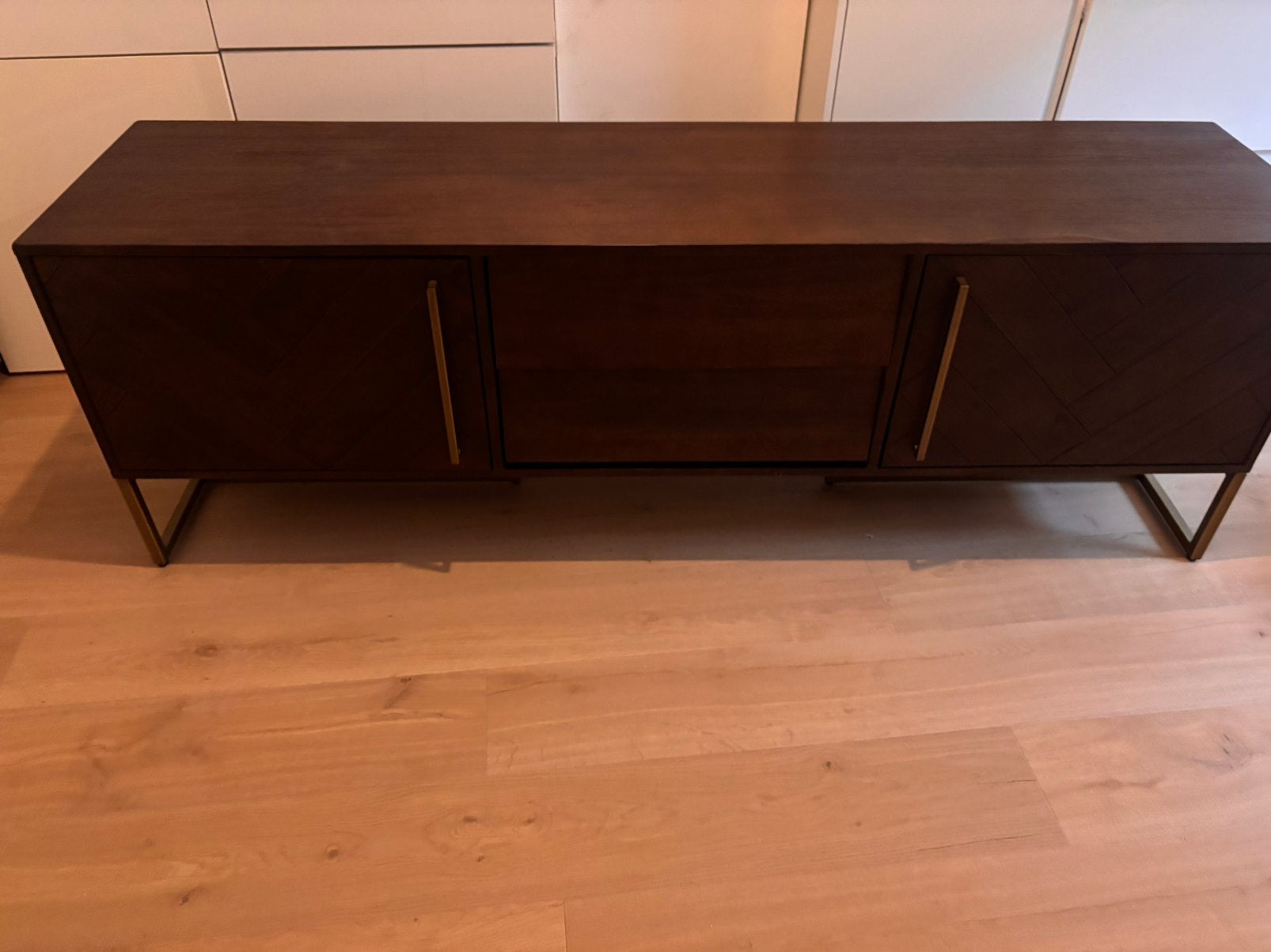 Tv Meubel - Dutchbone, Gebruikt, 150 tot 200 cm, Vintage, Ophalen of Verzenden