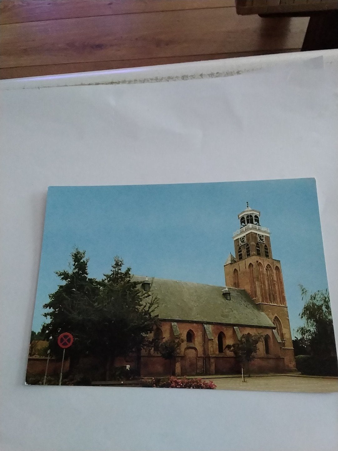 Ansichtkaart Vollenhove Grote Kerk - Ongelopen, Verzamelen, Ophalen of Verzenden