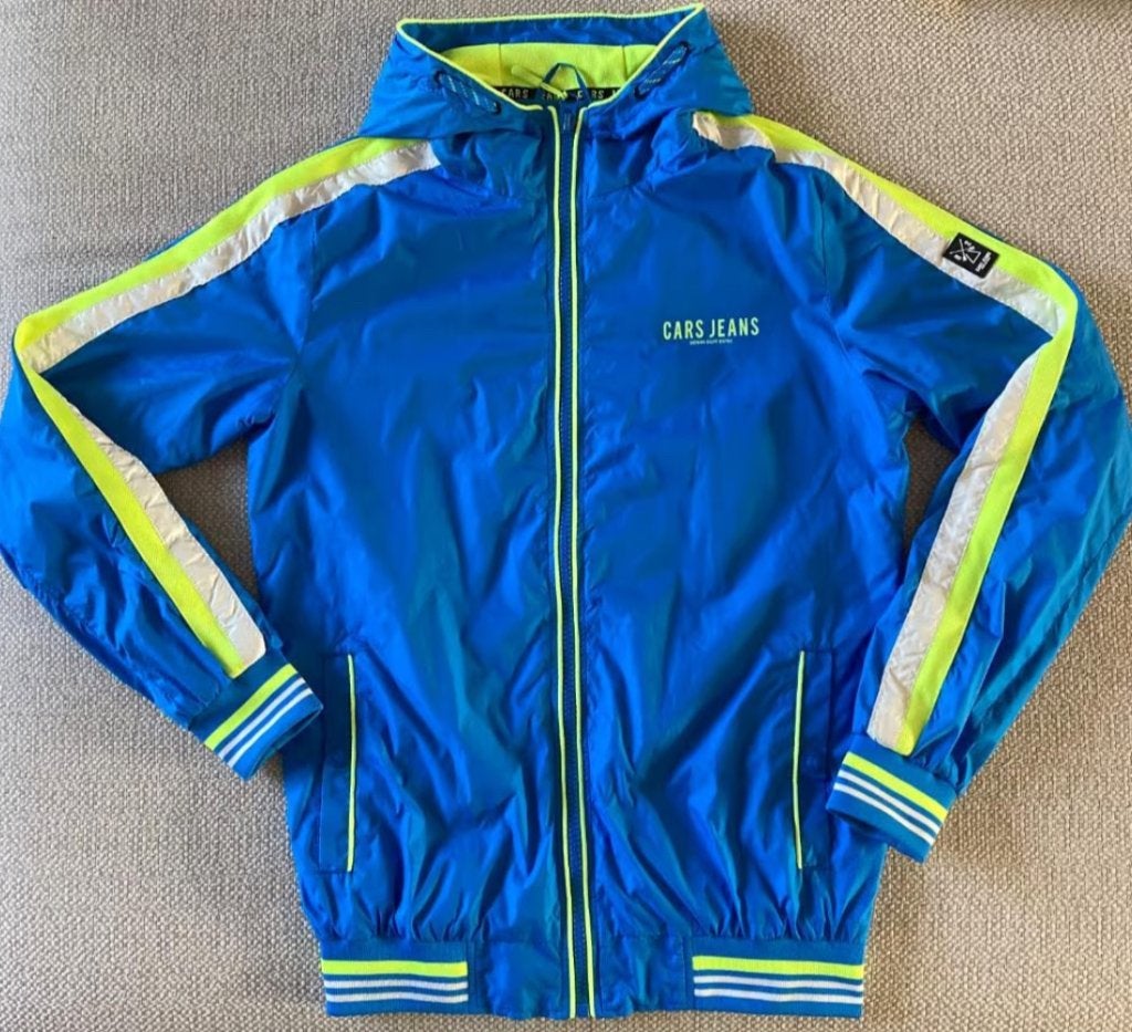 Cars Jeans lichtblauwe windjas jongens maat 176, Ophalen of Verzenden, Zo goed als nieuw, Jas, Jongen