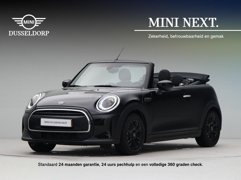 MINI Cabrio One Essential (bj 2022), Stof, Gebruikt, 4 stoelen, Zwart